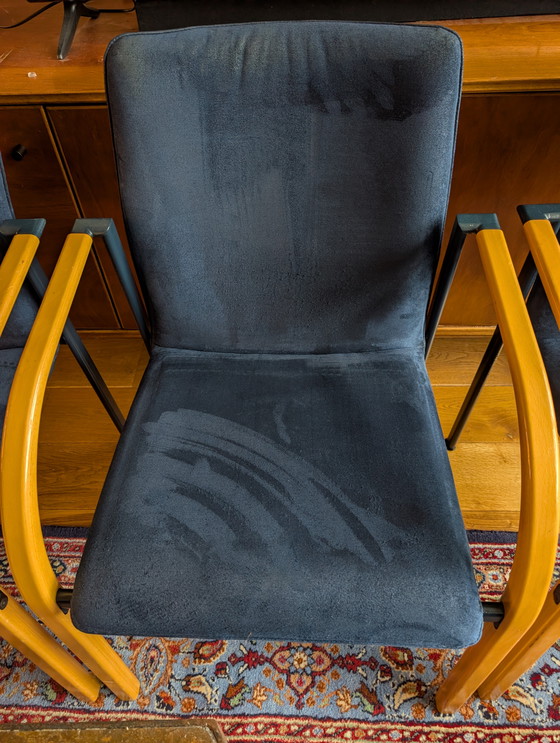 Image 1 of Chaises de salle à manger Leolux Cimaronne 4x