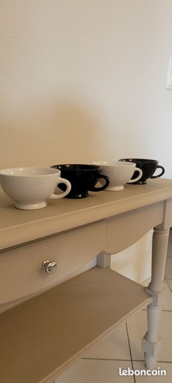 Image 1 of Coppia di tazze nuove - bianche o nere - LOBDESIGN Svezia