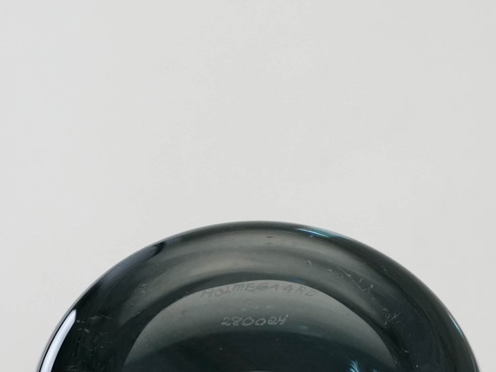 Image 1 of Glasvase, dänisches Design, 1970er Jahre, hergestellt von Holmegaard