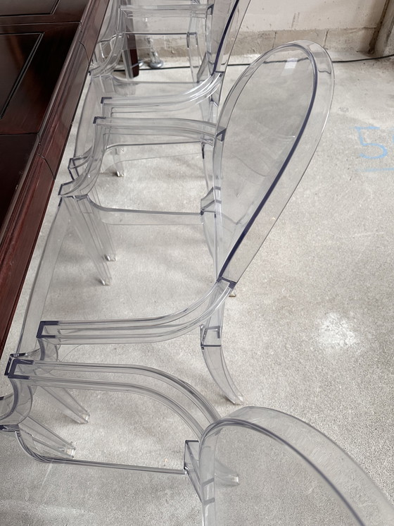 Image 1 of Sillas Louis Ghost 6 piezas Kartell