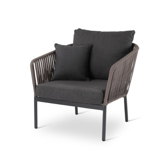 Image 1 of Set da salotto in teak naturale + alluminio