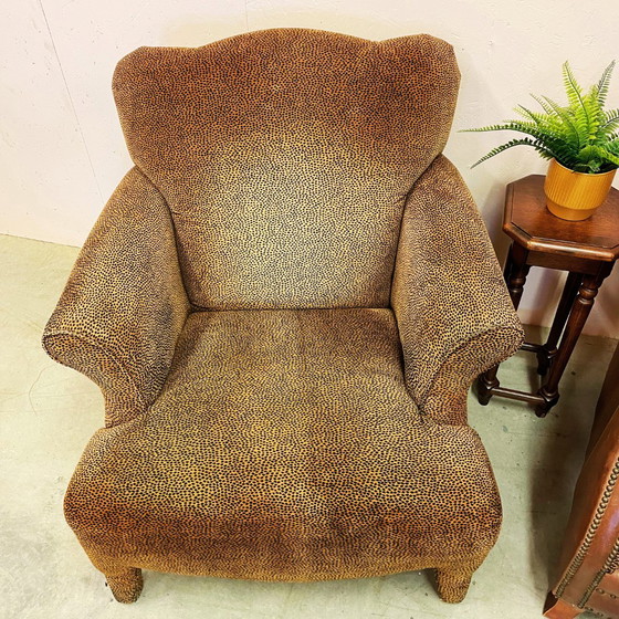 Image 1 of 2x Armchairs With Leopard' Print