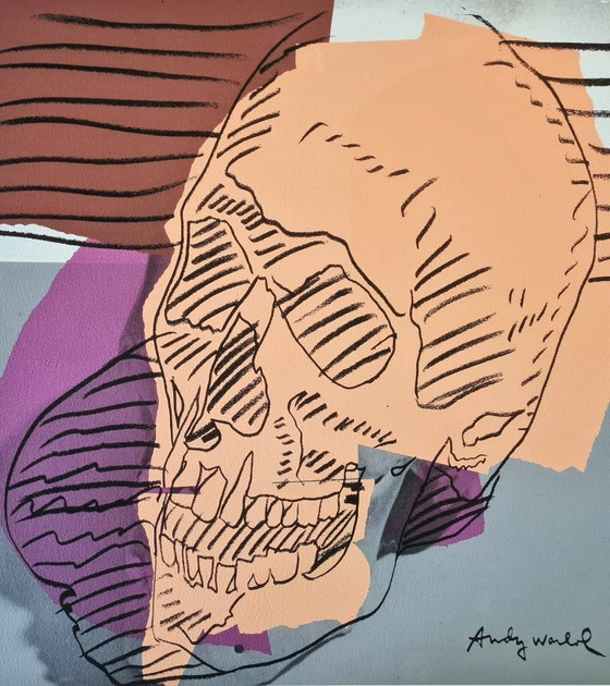 Image 1 of Naar Andy Warhol, Calavera, jaren 1980, lithografie