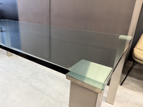 Image 1 of Table de salle à manger Zumsteg Verre 220x90xH73