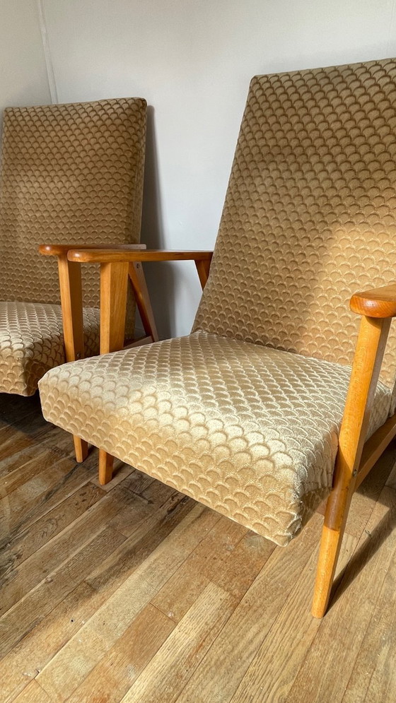 Coppia di sedie Manucere francesi vintage – Poltrone, Wood (photo 31 of 71)