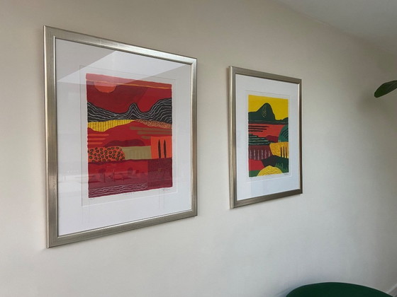 Image 1 of 2 zeefdrukken Ronald Boonacker