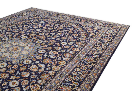 Image 1 of Tappeto persiano Kashan 4,30 x 3,12 Tappeto orientale pregiato n. 1161