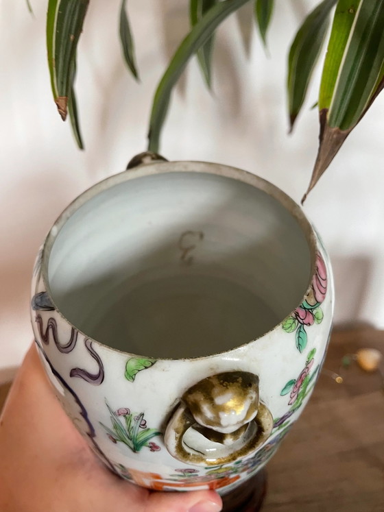 Vaso giapponese dipinto a mano – Vasi, Wood (photo 6 of 6)