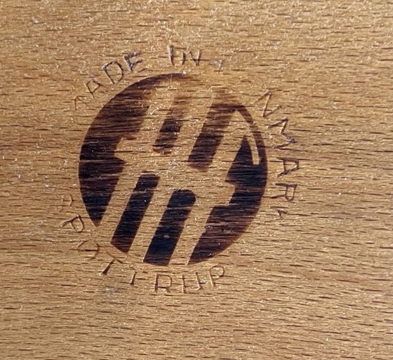 Image 1 of Poggiapiedi in teak di Spøttrup, anni '60.