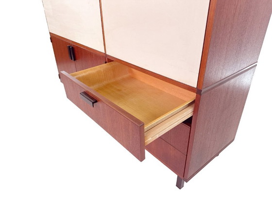 Image 1 of Mobiletto vintage su misura di Cees Braakman per Pastoe in teak – Design anni '60