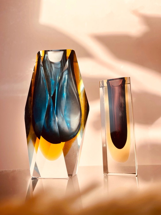 Image 1 of Set Flavio Poli, Mandruzatto Murano-Vasen