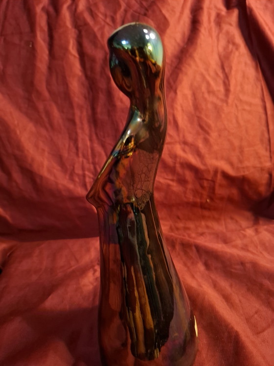 Mid-Century Modern Greek Ceramic Figurine by Spatharis Bros - Flawless Condition – Decorative Objects (photo 5 of 8)