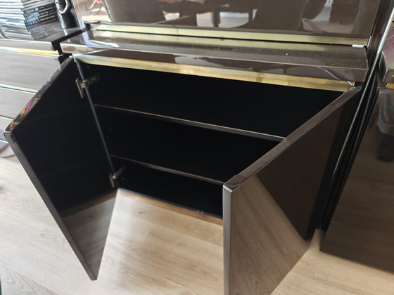Jean-Claude Mahey Roche Bobois Armadio Modulare – Armadi a muro, Brass, Wood (photo 4 of 8)
