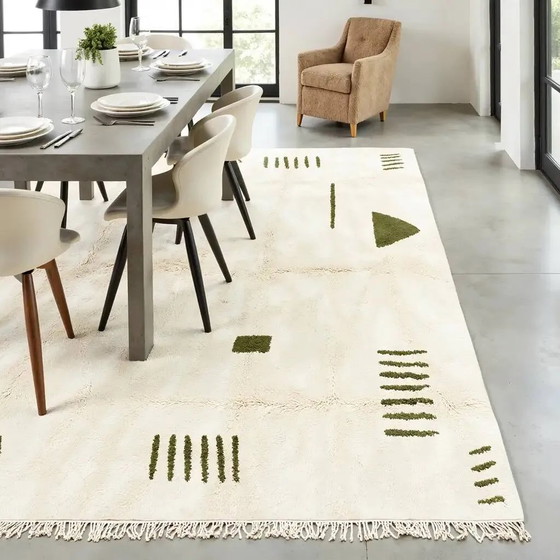 Tapis berbère marocain moderne Atlas – 250cmx150cm – Wool, Cotton, Tribal (photo 11 of 13)