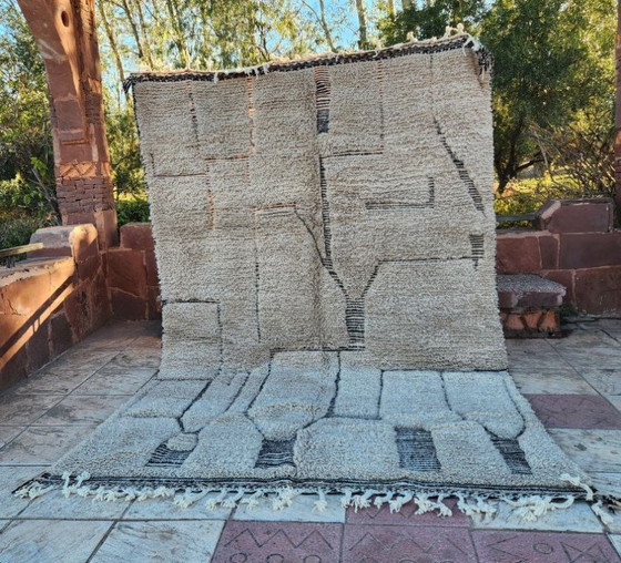 Image 1 of Tappeto berbero beni ouarain 300x200 fatto a mano