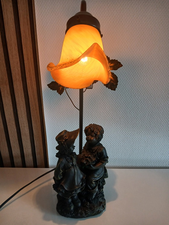 Image 1 of Tulip lamp, 45cm high