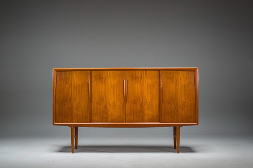 Highboard Cabinet attributed to Axel Christensen for Aco Møbler, 1960s