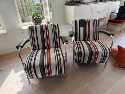 2x scylla stoelen van Leolux