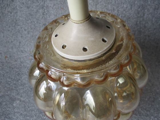 Image 1 of Helena Tynell, lampada a sospensione a bolla, retro Ca 1970 Finlandia.