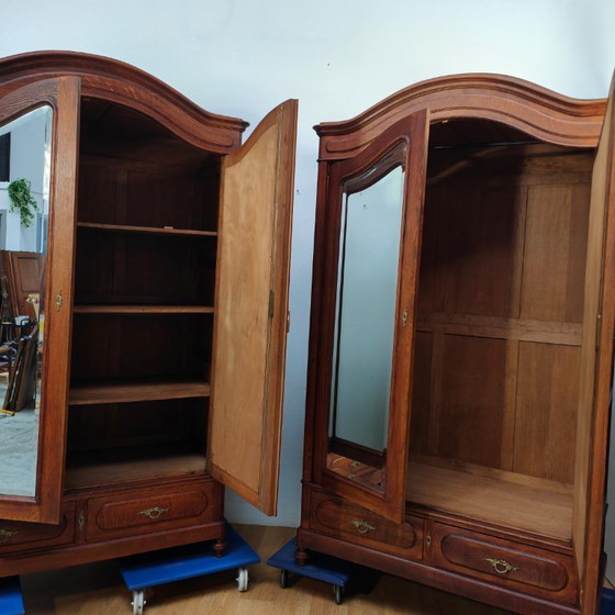 Image 1 of Set di armadi vintage, armadi, armadi a specchio, smontabili