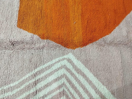 Image 1 of Tapis marocain en laine naturelle  250cmx150cm