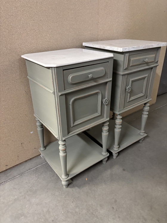 Image 1 of Ensemble de tables de chevet Brocante