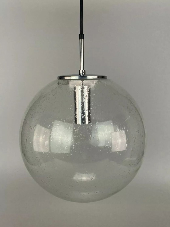 Image 1 of Lampada da soffitto XL anni &#39;60 anni &#39;70 Limburg &quot;Globe&quot; lampada a sfera design anni &#39;60