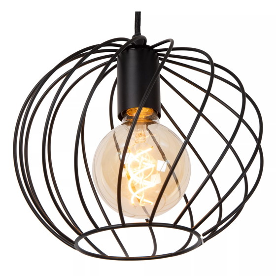 Lucide Danza – suspension noire – Ø 25 cm – 1xE27 (photo 4 of 4)