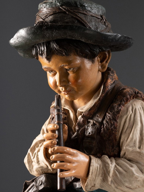 Image 1 of El pequeño vagabundo, Wilhelm Schiller & Söhne, siglo XIX, Děčín