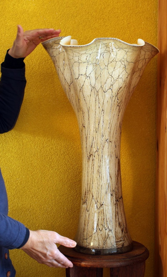 Image 1 of Large vase 58 cm Joska Germany Crystal glass