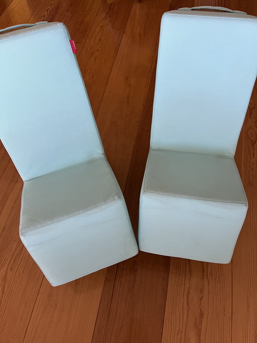 2 sièges de flâneurs