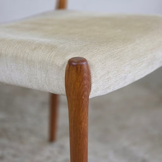 2x Niels Møller modello 80, sedia da pranzo danese teak anni '60 – Sedie e poltrone, Mid Century Modern (photo 4 of 23)