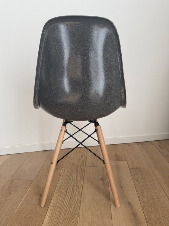 DSW Eames Herman Miller US Edit 50er 60er Design Kein Vitra Knoll – Esszimmerstühle, Iron, Fiberglass (photo 6 of 11)