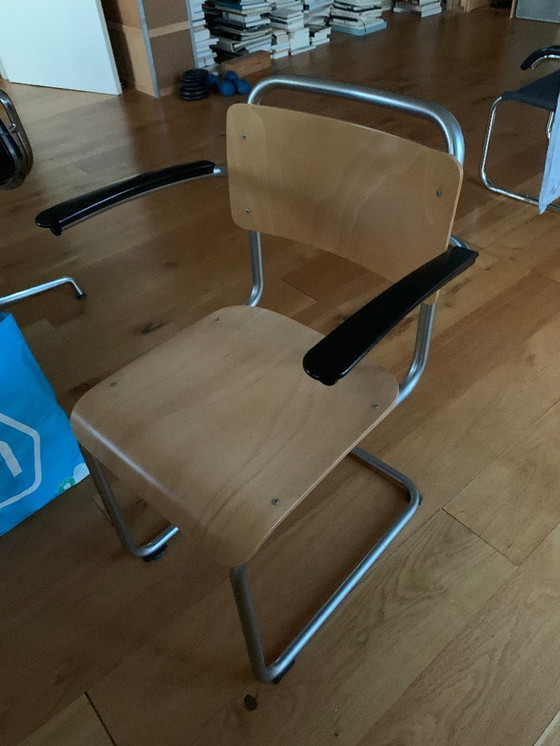 Image 1 of 4x Gebroeders van der Stroom Dutch Originals Gispen Chair