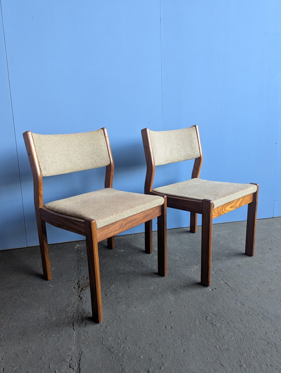 Image 1 of Set di 2 sedie vintage in teak