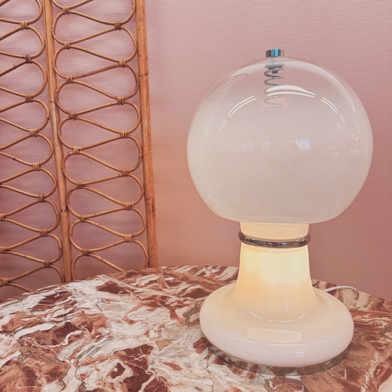 Image 1 of 1970's Italian Murano glass Table Lamp