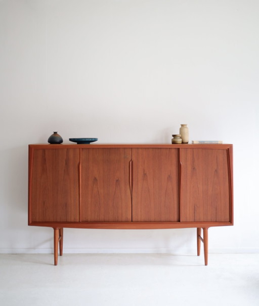 Vintage Hoog Dressoir Axel Christensen, Jaren 50/60 – high boards, Wood