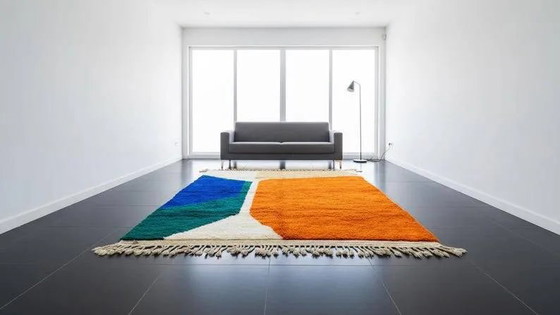 Tapis marocain, 300x200cm extra large - tapis pour salon et chambre – Wool, Cotton (photo 11 of 12)