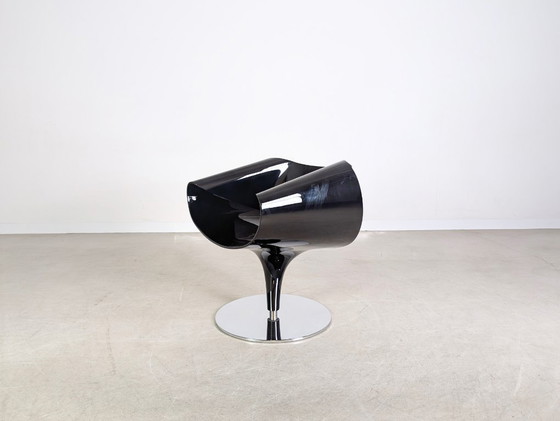 Image 1 of Original ZÜCO Perillo chair Martin Ballendat black lounge chair