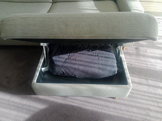 Image 1 of Bolia Scandinavia Sleeping chair + pouf with storage space