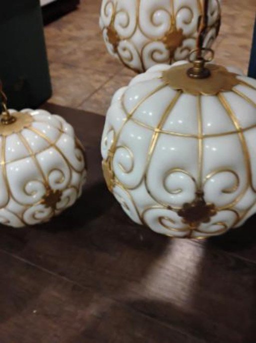 Murano-lampen uit het midden van de vorige eeuw