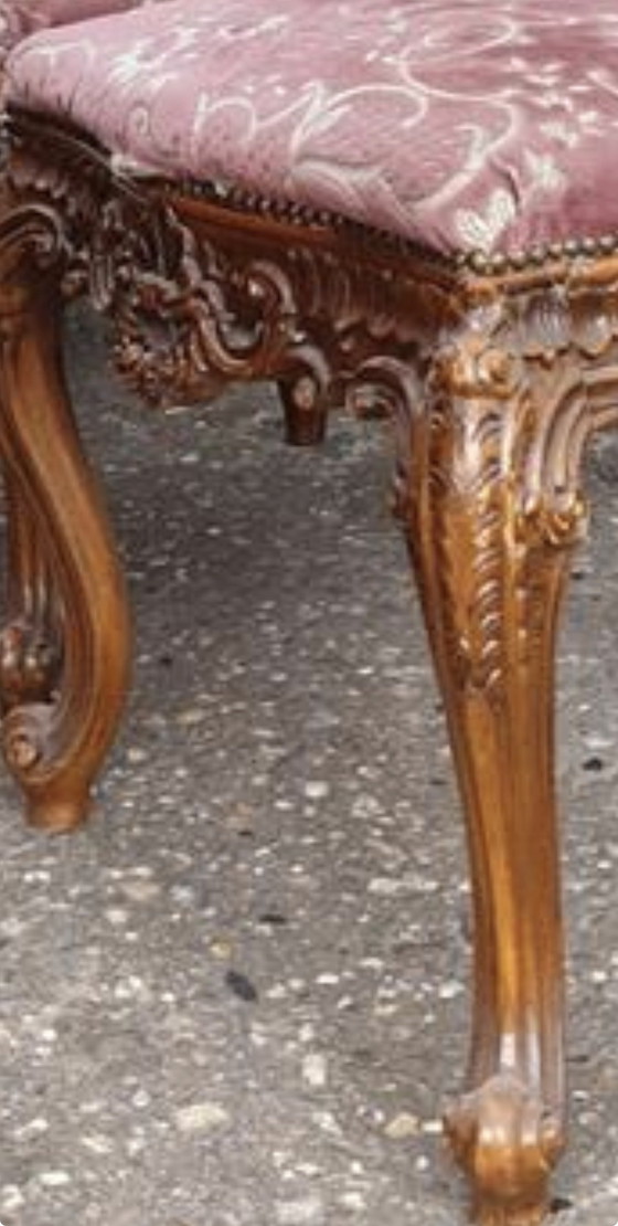 Image 1 of 4 barok eetkamerstoelen