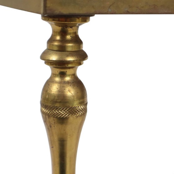 Brass Side Table Plant Table Maison Jansen France (photo 20 of 20)
