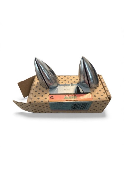 X2 Berta Youssouf Kartenetui von Philippe Starck für Alessi, 1987 mit Schachtel