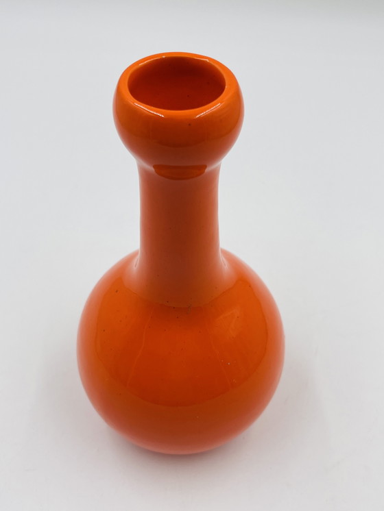 Image 1 of Keramikvase orange Italy