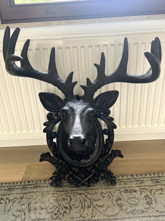 Image 1 of Hirschkopf Wandskulptur