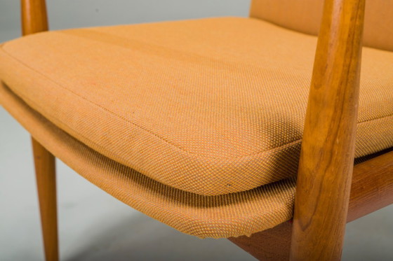 Image 1 of Chaise longue en teck du Mid Century par Peter Hvidt & Orla Mølgaard pour France & Søn / France & Daverkosen, années 1960