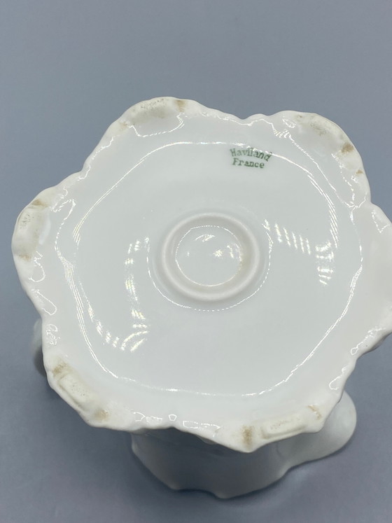Haviland France Creamer - White Gadrooned Porcelain - Limoges – Decorative Objects (photo 4 of 5)