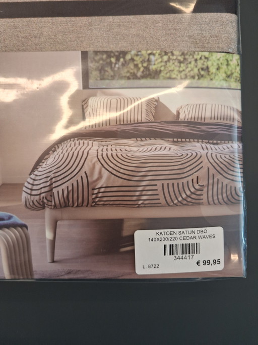 Housse de couette Cedar Waves 140 x 220 cm Auping – slaaptoebehoren, Cotton (photo 2 of 6)