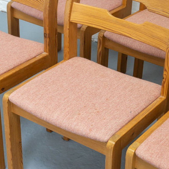 Image 1 of Set di 8 sedie da pranzo danesi Razorblade Korup